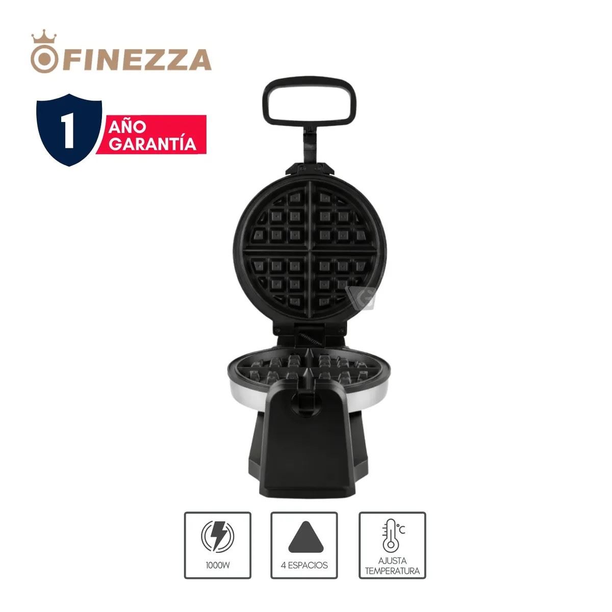 Waflera Sistema giratorio de 180° Finezza FZ-822WF 1000 Watts